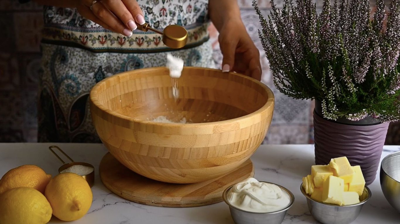 рецепт пирога з лимонами