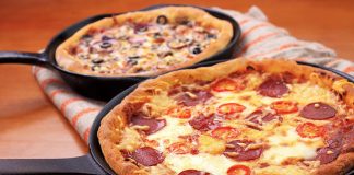 Рецепт “ледачої” піци на сковороді за 10 хвилин