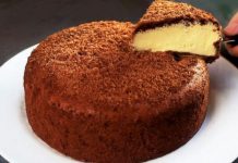 «Райський торт» зі сметанним кремом без запікання